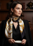 Foulard Donna Seta "Ispirazione Versace" - Made in Italy |100% Seta