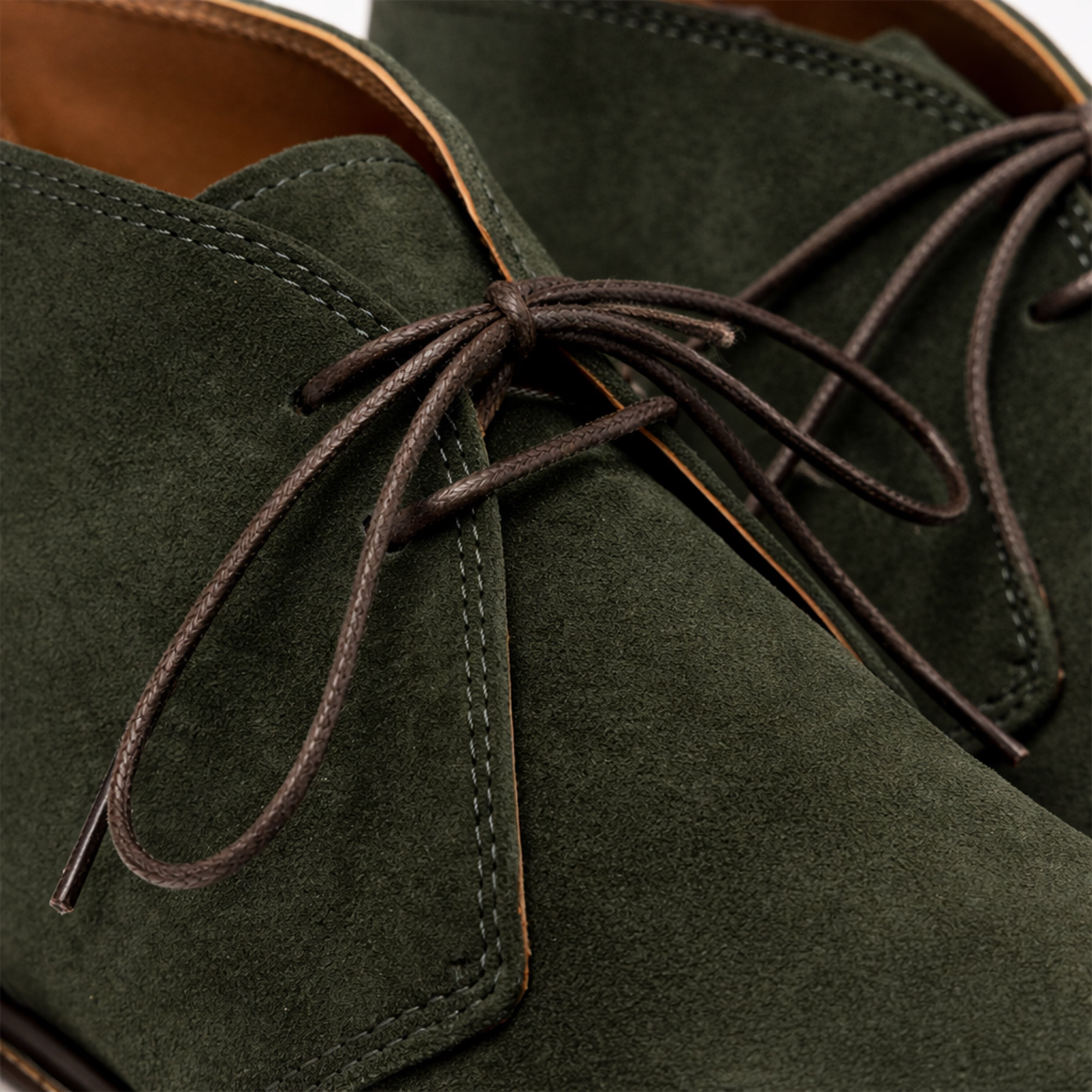 Scarpa Uomo Polacchino con lacci scamosciata