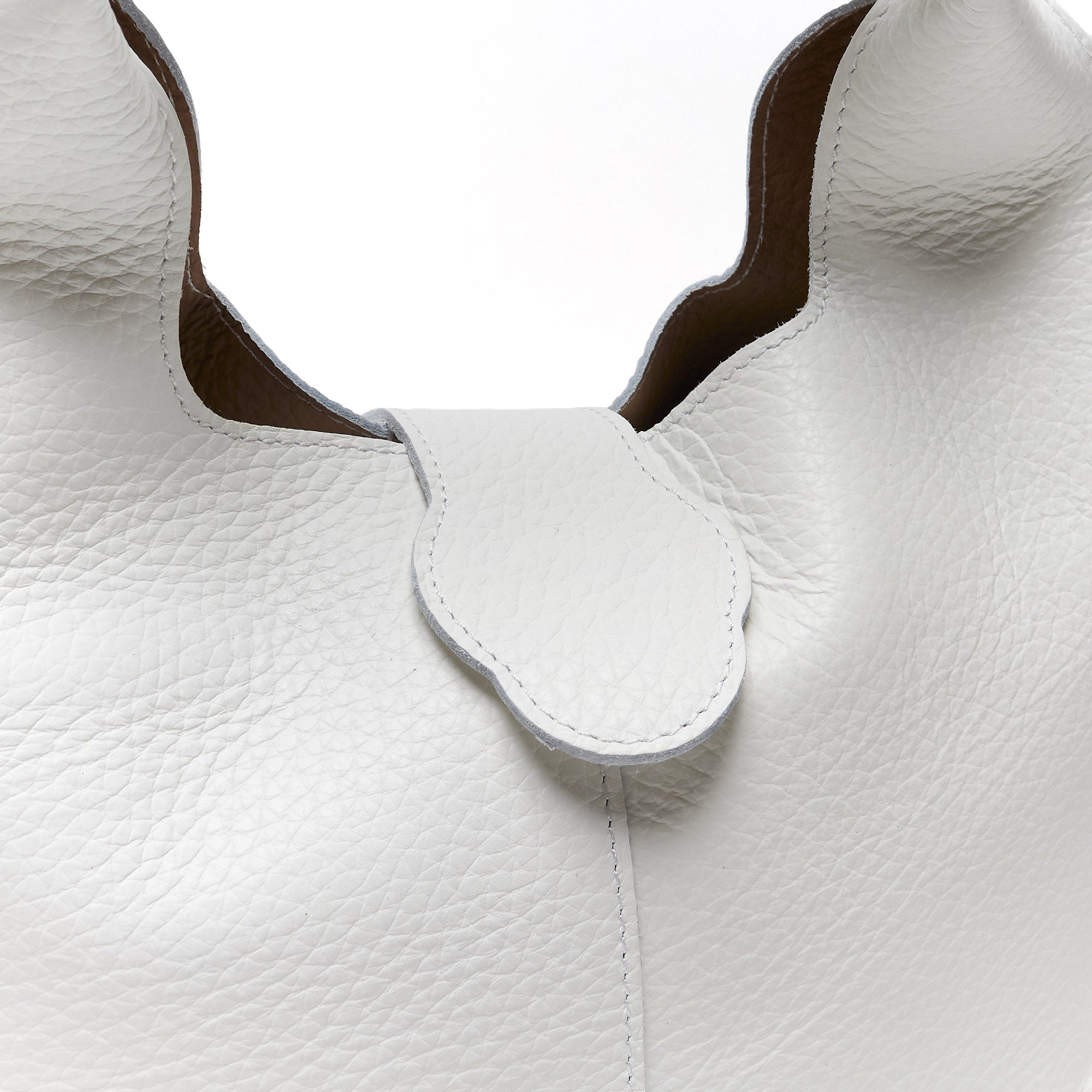 Borsa Hobo in Vera Pelle con Pochette Estraibile – Made in Italy