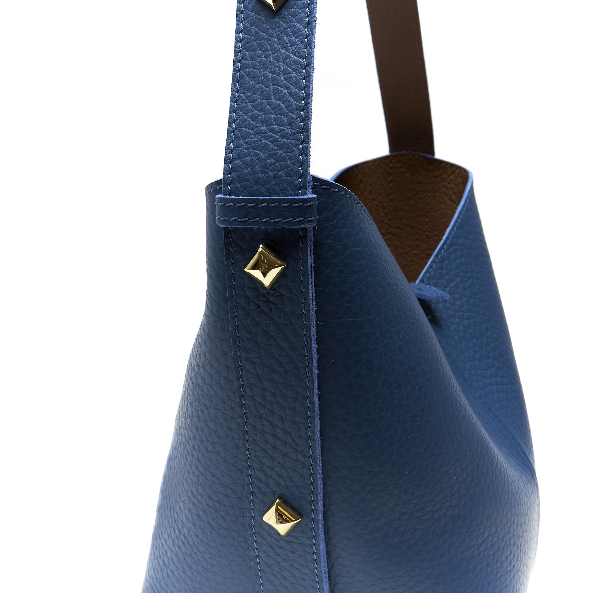 Borsa a Spalla in Vera Pelle con Pochette Estraibile – Made in Italy