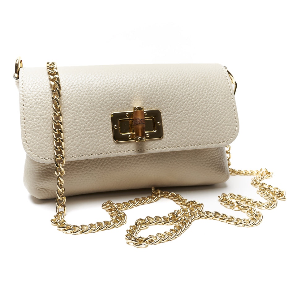 Pochette a Busta in Vera Pelle Pieno Fiore – Made in Italy