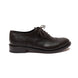 Scarpe - Francesina derby cap toe da uomo in fiore di vitello