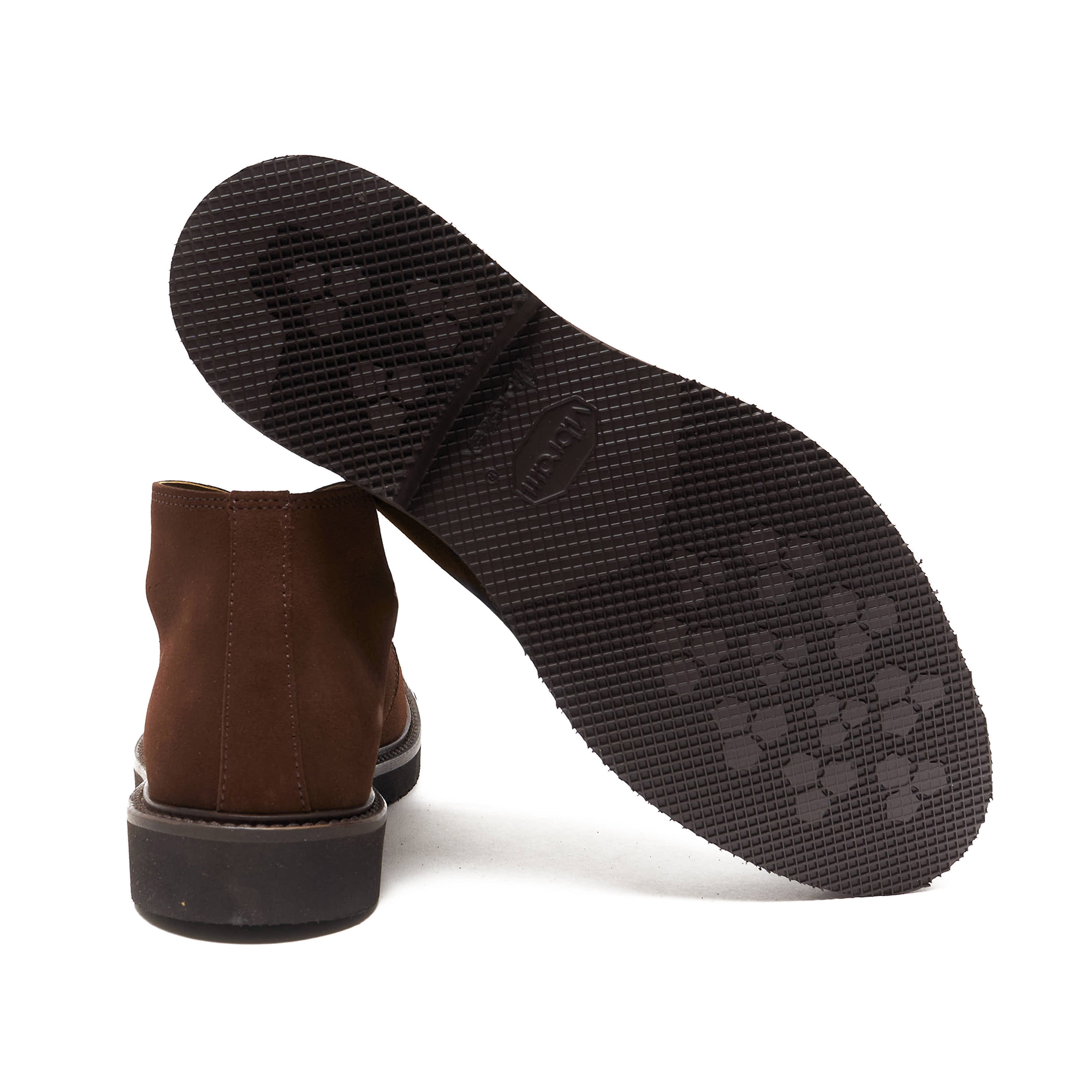 Scarpa Uomo Polacchino con lacci scamosciata