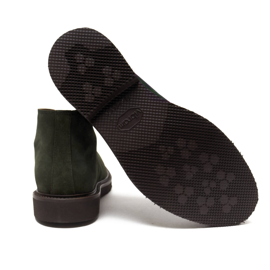 Scarpa Uomo Polacchino con lacci scamosciata
