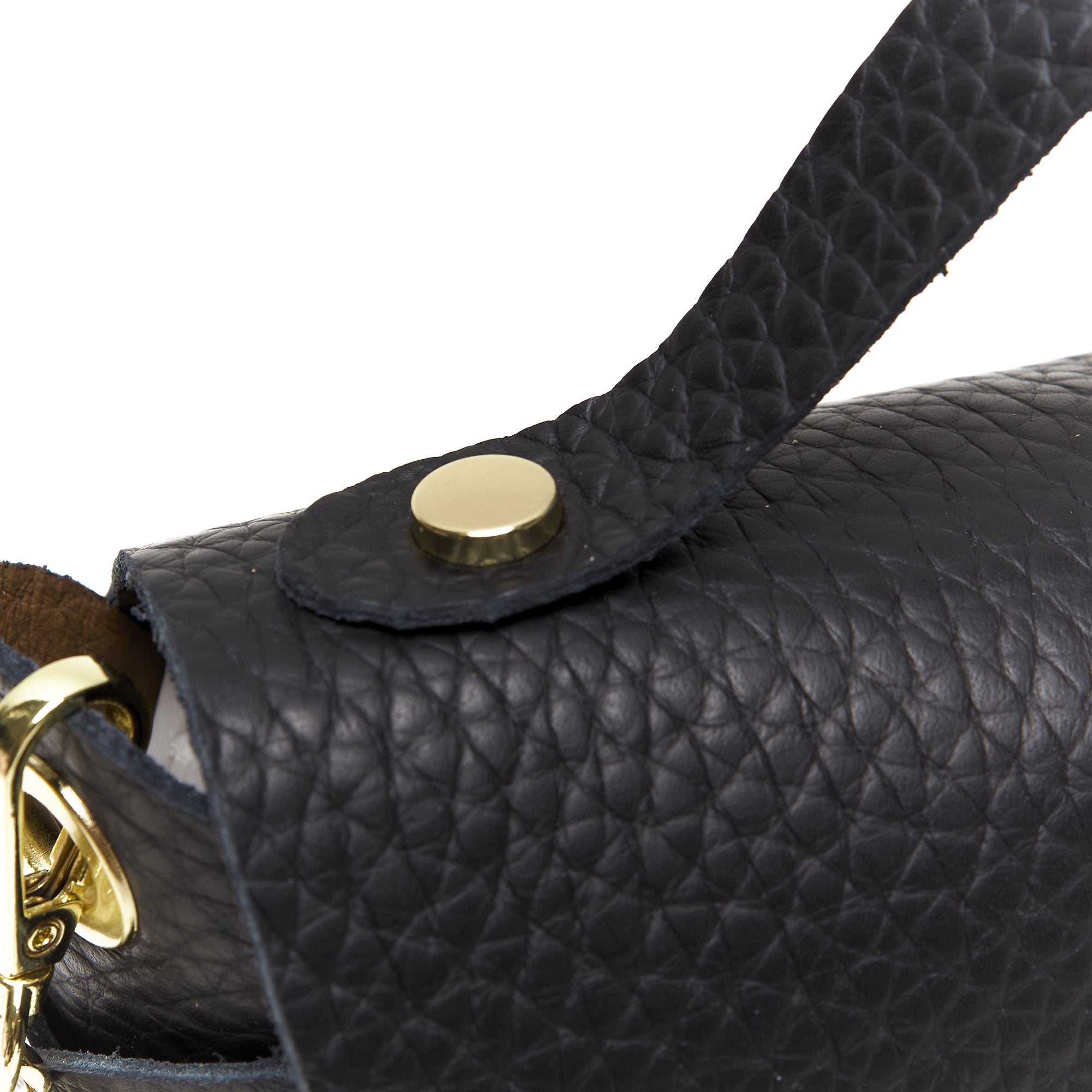 Mini Pochette in Vera Pelle con Tracolla a Catena – Made in Italy
