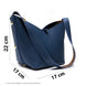 Borsa a Spalla in Vera Pelle con Pochette Estraibile – Made in Italy