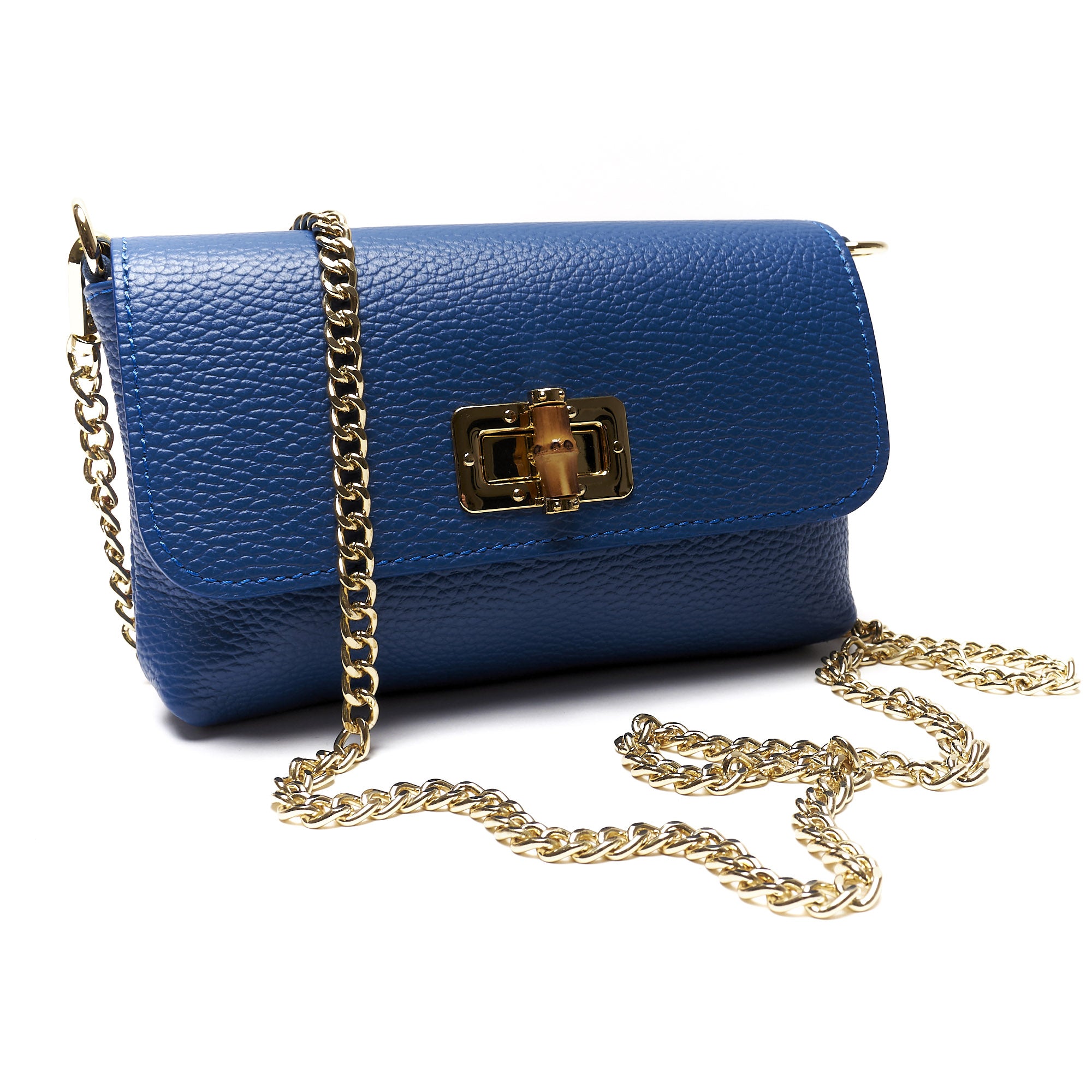 Pochette a Busta in Vera Pelle Pieno Fiore – Made in Italy