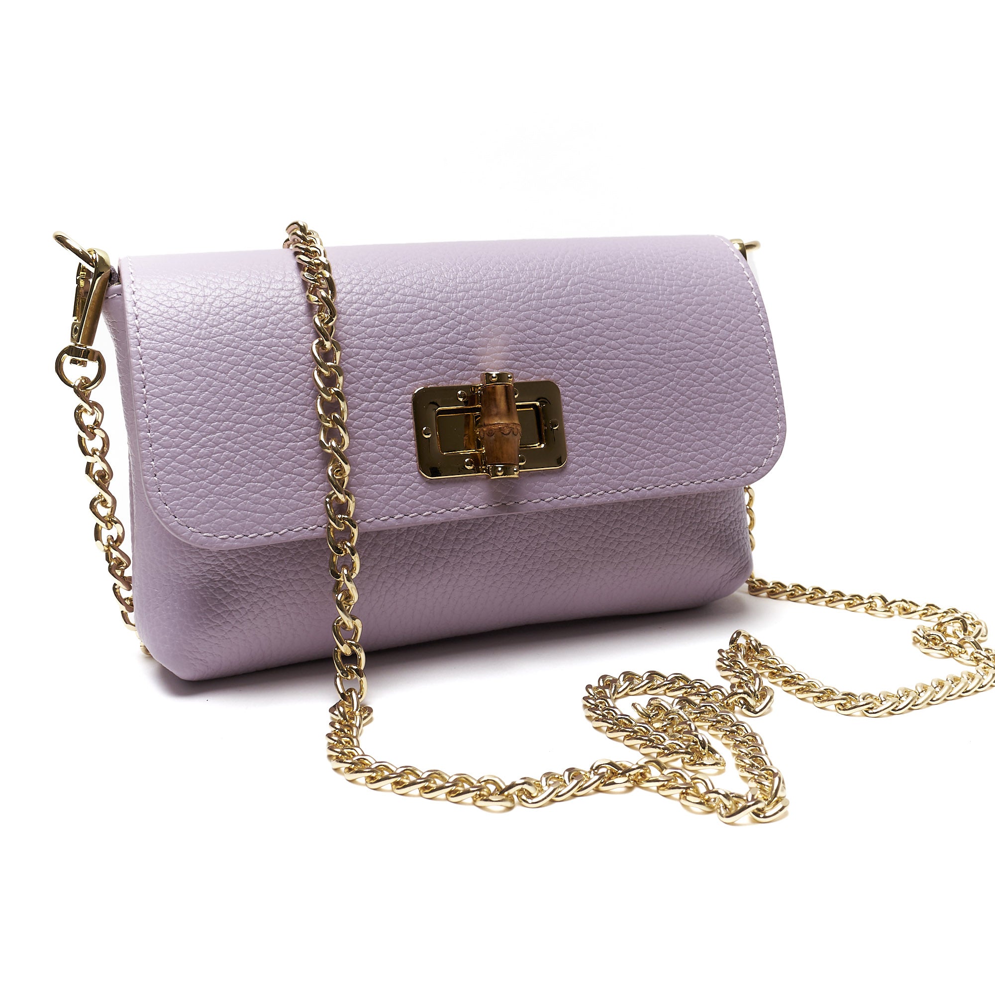 Pochette a Busta in Vera Pelle Pieno Fiore – Made in Italy