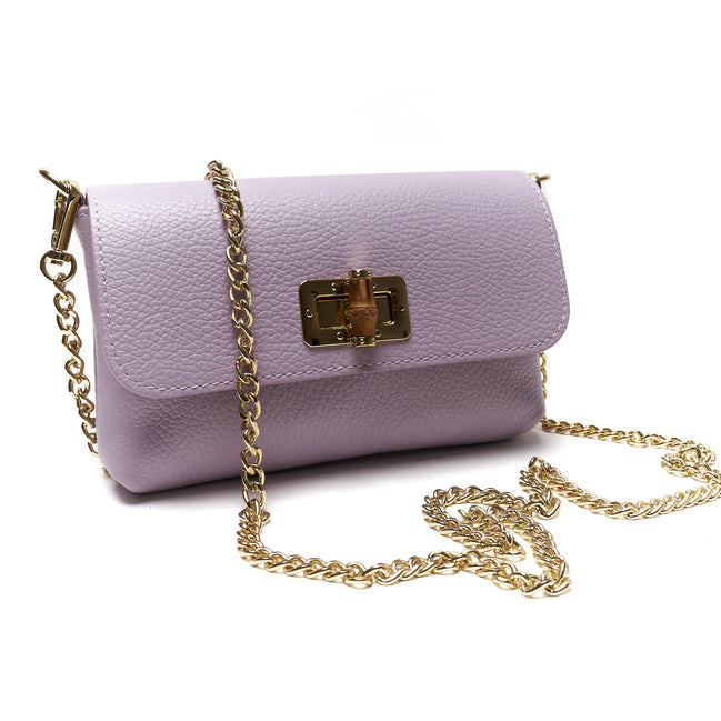 Pochette a Busta in Vera Pelle Pieno Fiore – Made in Italy