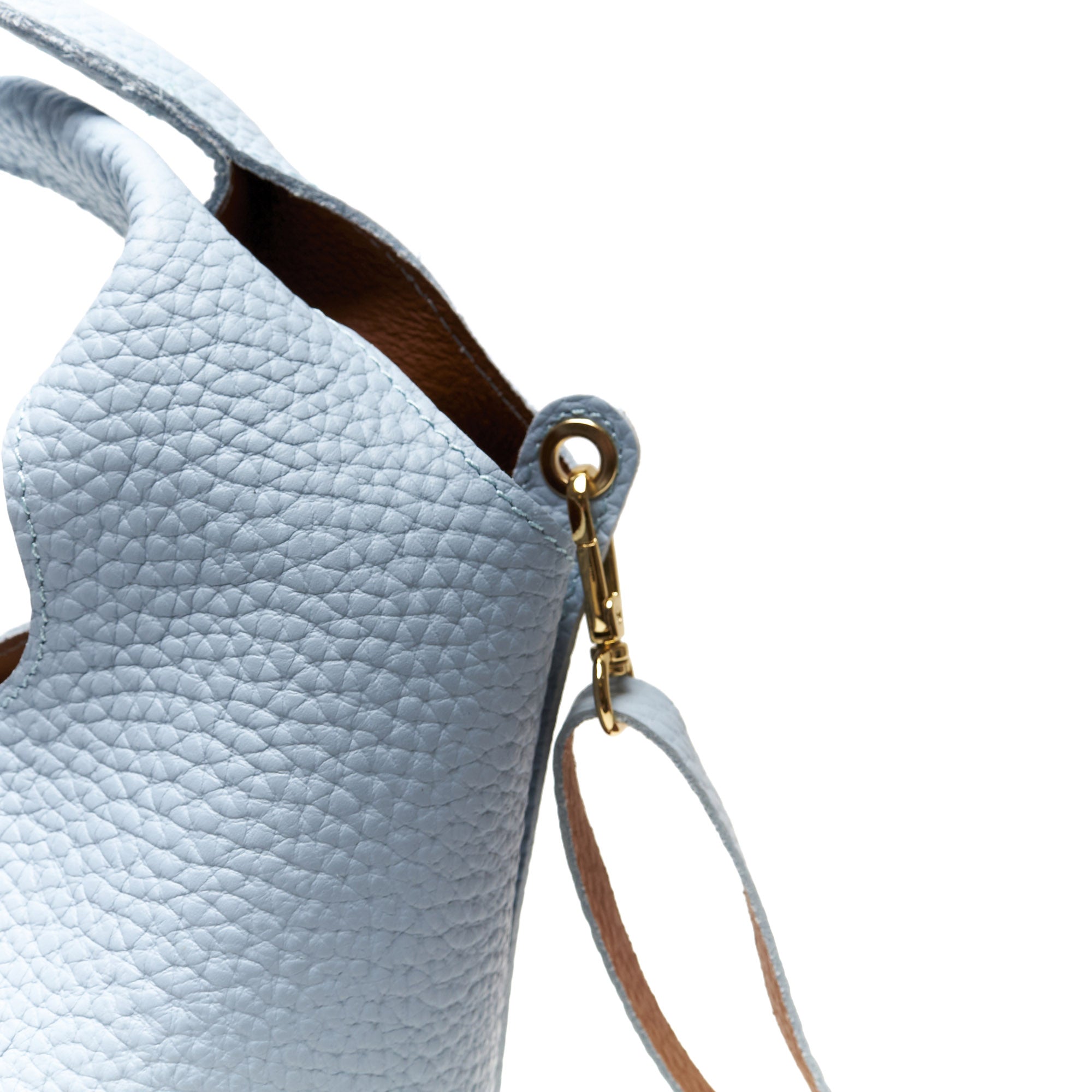 Borsa Hobo in Vera Pelle con Pochette Estraibile – Made in Italy