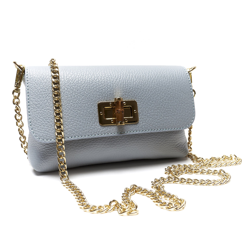 Pochette a Busta in Vera Pelle Pieno Fiore – Made in Italy