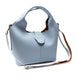 Borsa Hobo in Vera Pelle con Pochette Estraibile – Made in Italy