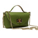Mini Pochette in Vera Pelle con Tracolla a Catena – Made in Italy