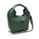 Borsa Hobo in Vera Pelle con Pochette Estraibile – Made in Italy