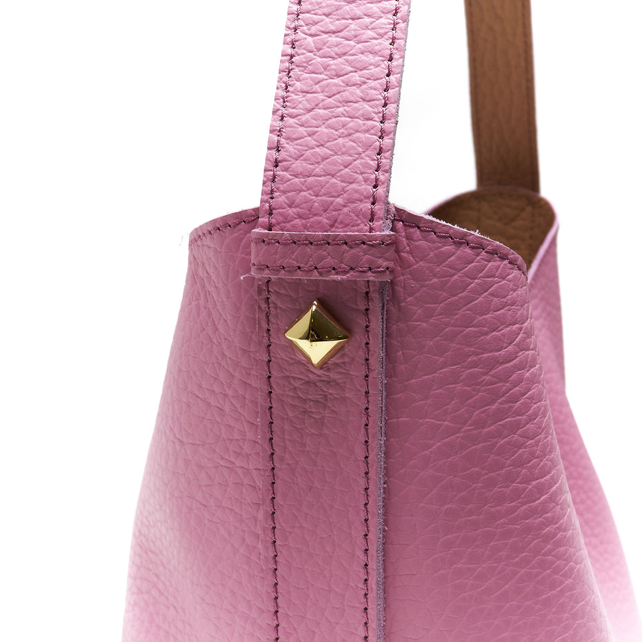 Borsa a Spalla in Vera Pelle con Pochette Estraibile – Made in Italy