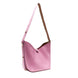 Borsa a Spalla in Vera Pelle con Pochette Estraibile – Made in Italy