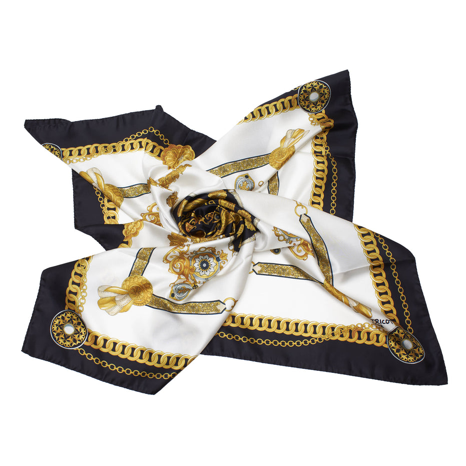 Foulard Donna Seta "Ispirazione Versace" - Made in Italy |100% Seta