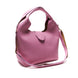 Borsa Hobo in Vera Pelle con Pochette Estraibile – Made in Italy