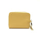 Portadocumenti Donna in Vera Pelle Made in Italy con Zip e Moschettone Oro
