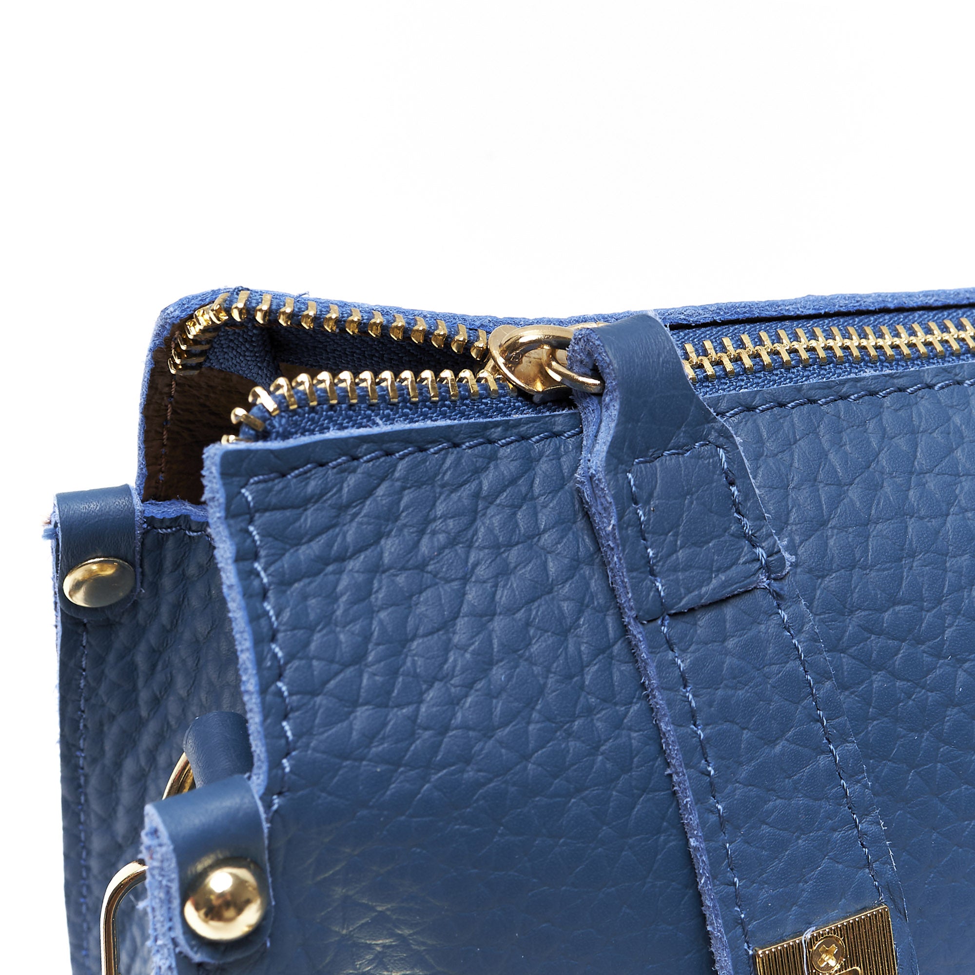 Pochette a Tracolla chiusura sicura in Vera Pelle – Made in Italy
