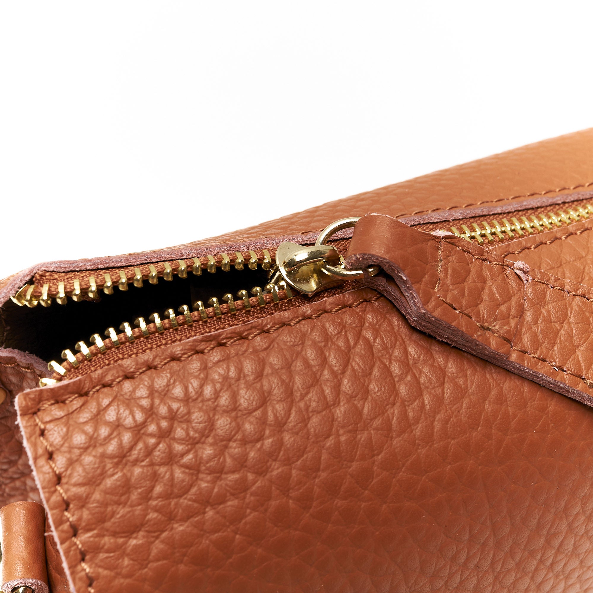 Pochette a Tracolla chiusura sicura in Vera Pelle – Made in Italy