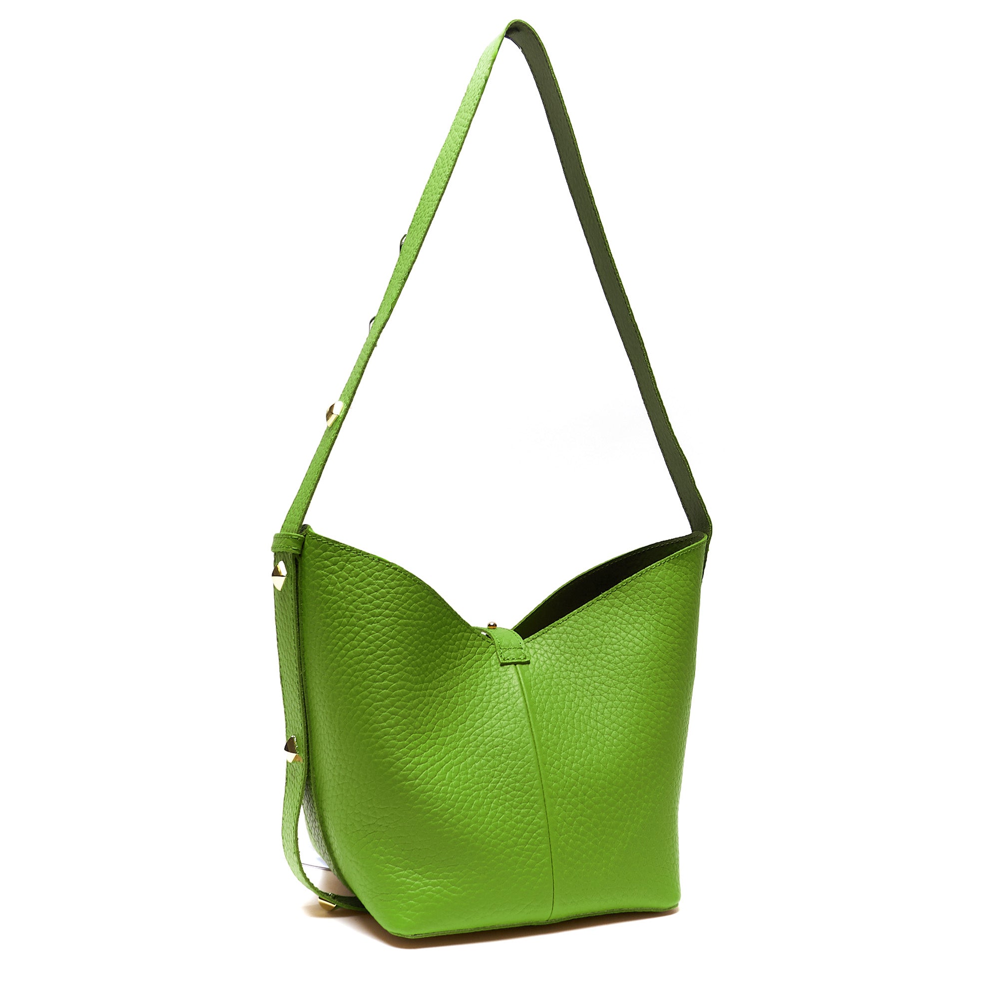 Borsa a Spalla in Vera Pelle con Pochette Estraibile – Made in Italy