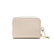 Portadocumenti Donna in Vera Pelle Made in Italy con Zip e Moschettone Oro