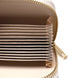 Portadocumenti Donna in Vera Pelle Made in Italy con Zip e Moschettone Oro