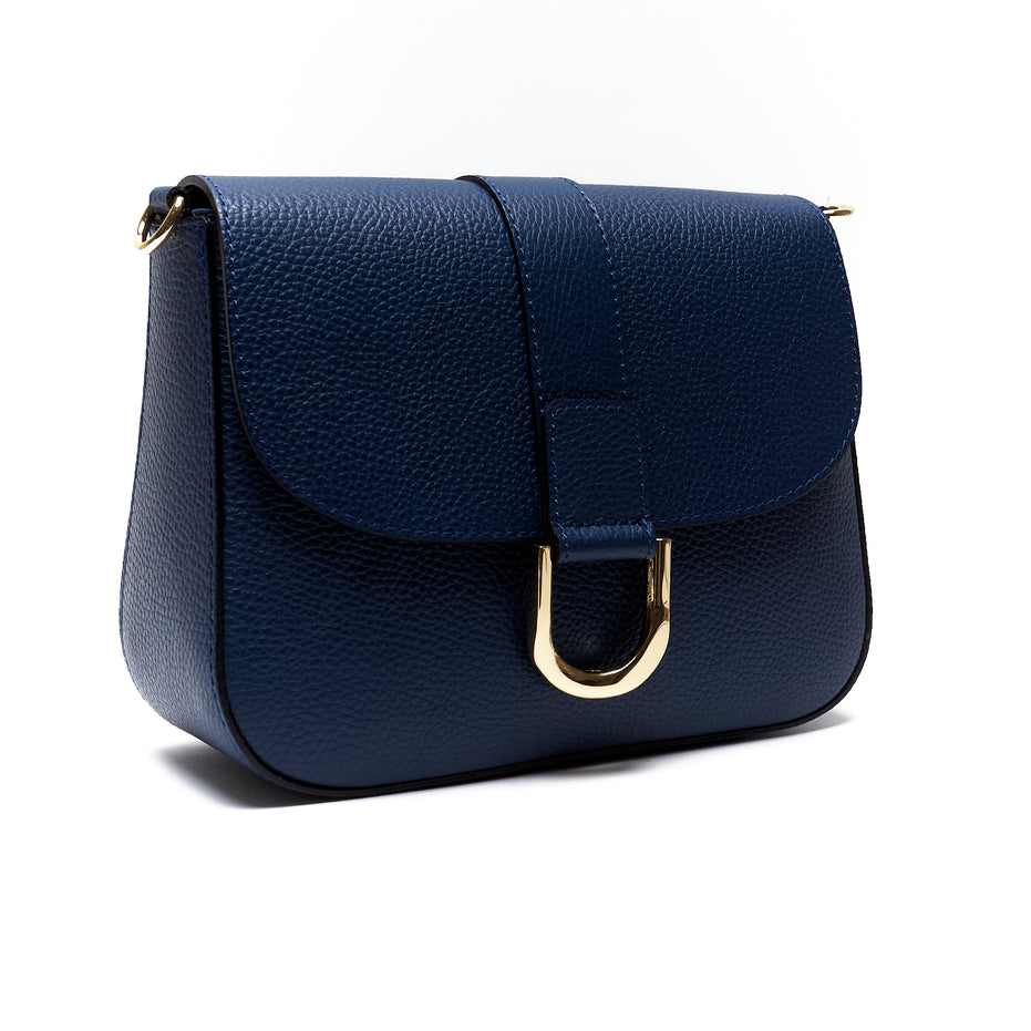Borsa a Cartella in Pelle Pieno Fiore – Made in Italy