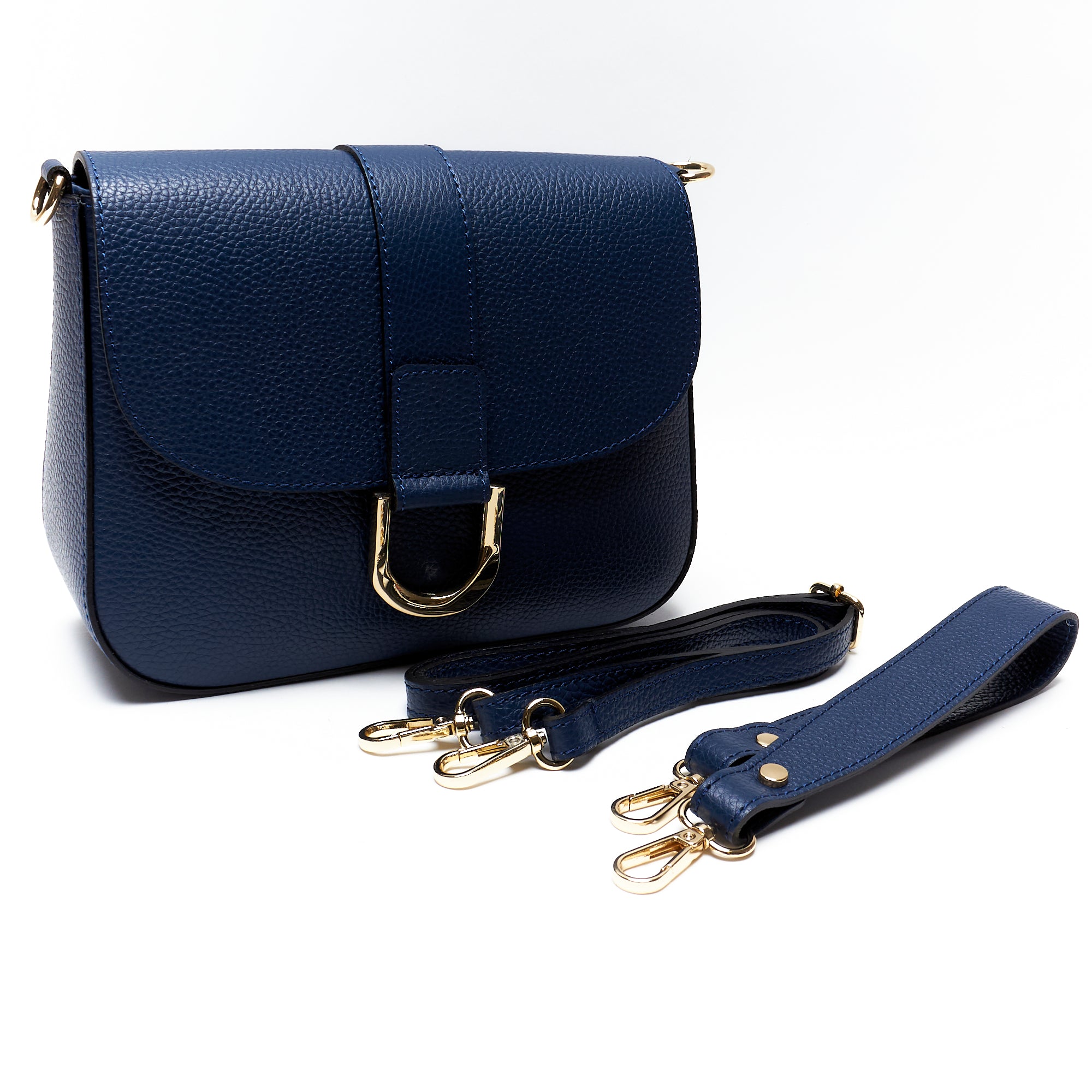 Borsa a Cartella in Pelle Pieno Fiore – Made in Italy
