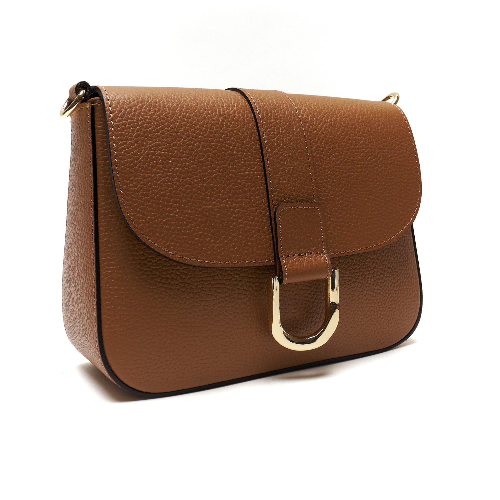 Borsa a Cartella in Pelle Pieno Fiore – Made in Italy