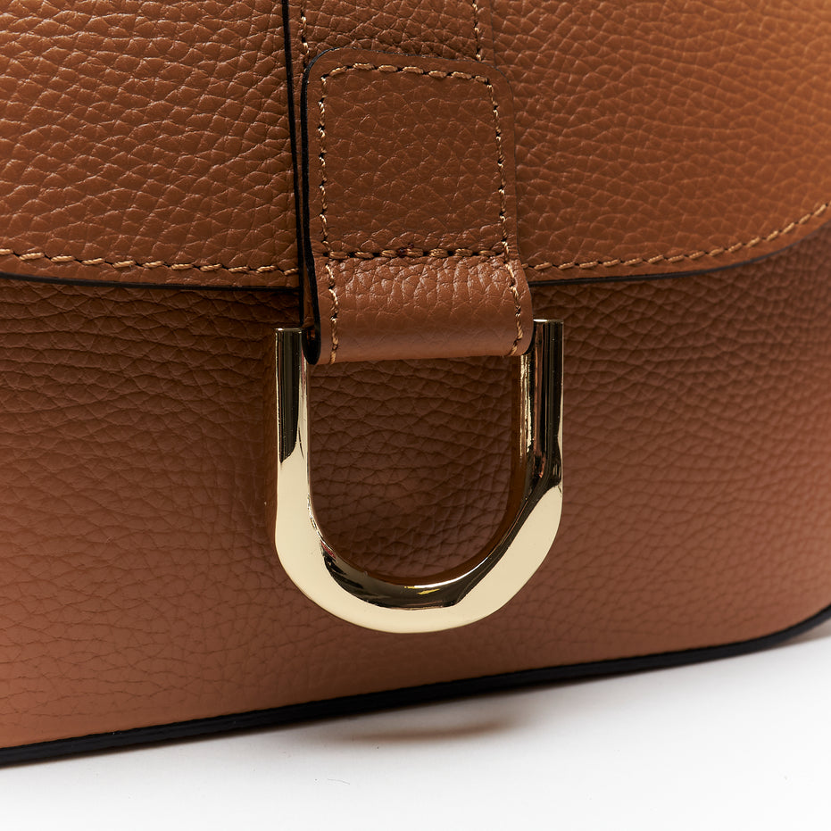 Borsa a Cartella in Pelle Pieno Fiore – Made in Italy
