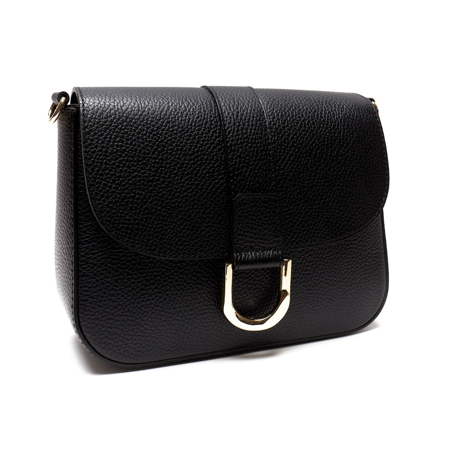 Borsa a Cartella in Pelle Pieno Fiore – Made in Italy