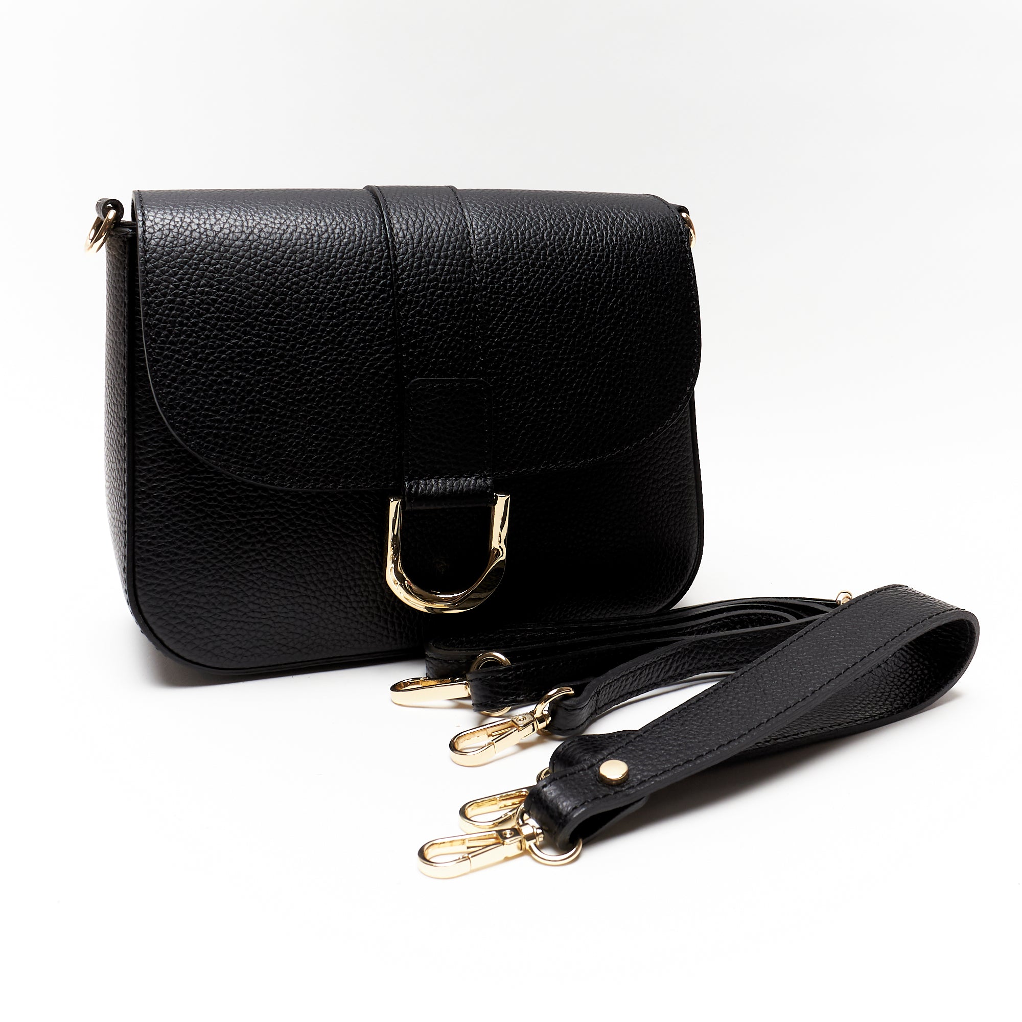 Borsa a Cartella in Pelle Pieno Fiore – Made in Italy