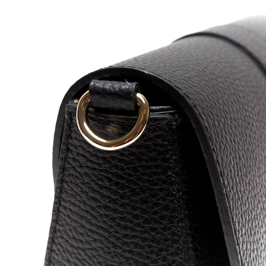 Borsa a Cartella in Pelle Pieno Fiore – Made in Italy