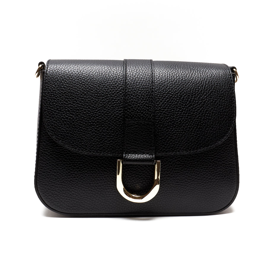 Borsa a Cartella in Pelle Pieno Fiore – Made in Italy