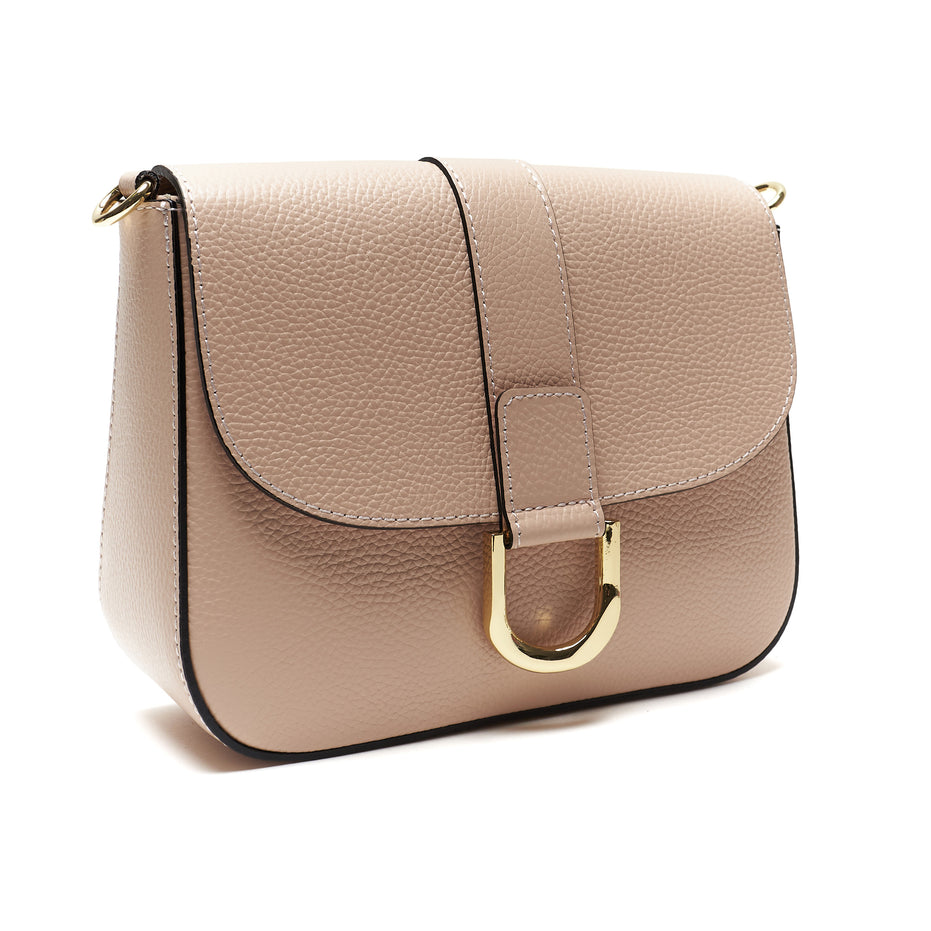 Borsa a Cartella in Pelle Pieno Fiore – Made in Italy