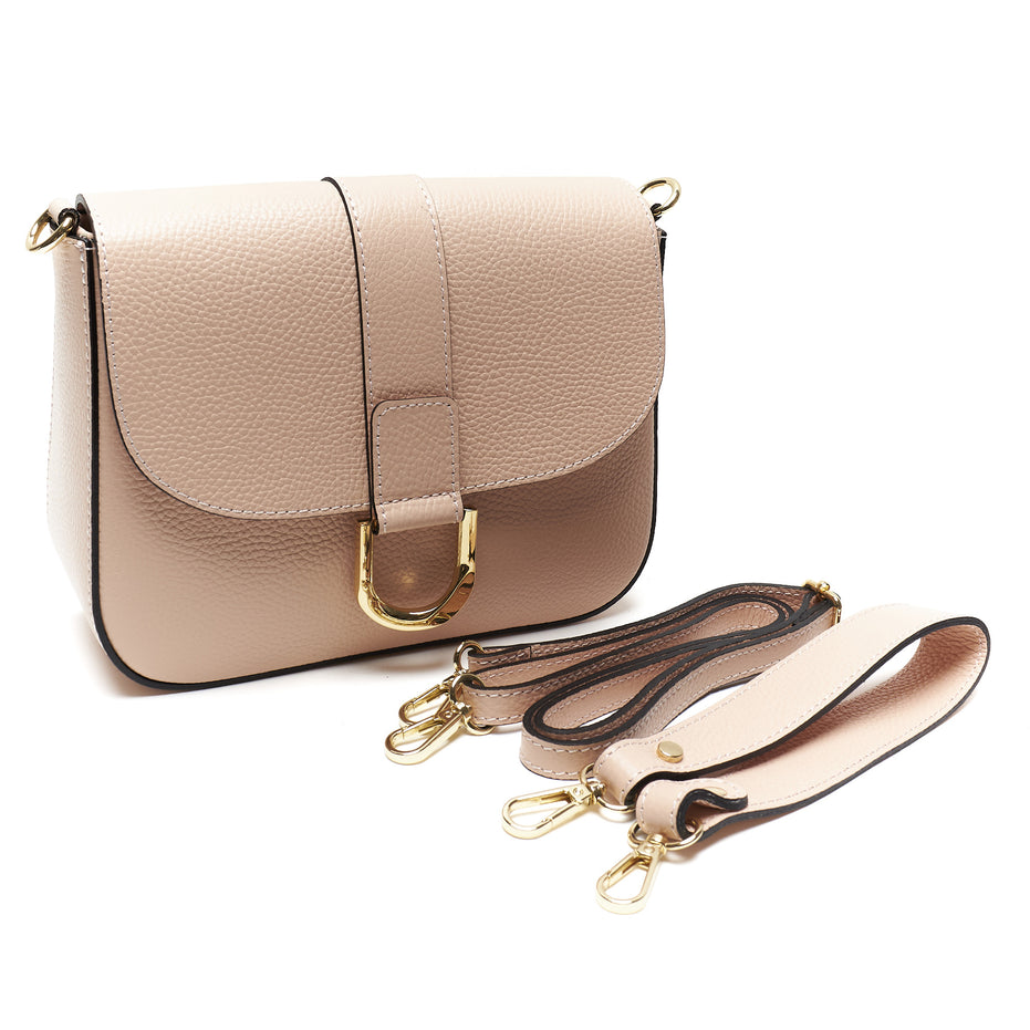 Borsa a Cartella in Pelle Pieno Fiore – Made in Italy