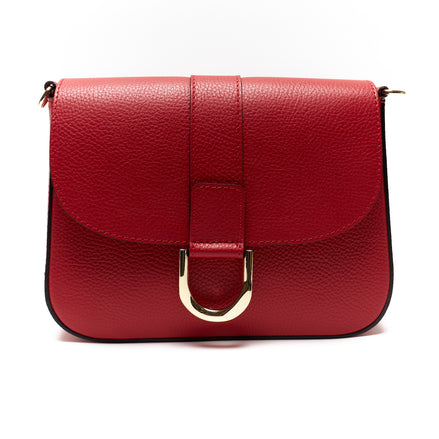 Borsa a Cartella in Pelle Pieno Fiore – Made in Italy
