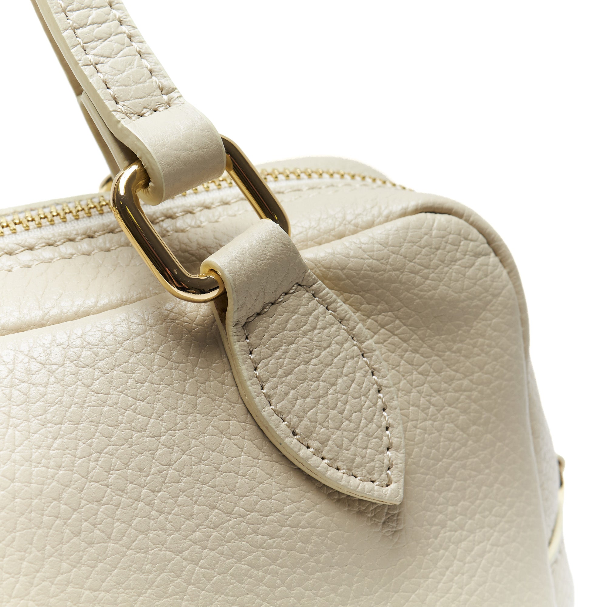 Borsa Bauletto in Pelle Pieno Fiore – Made in Italy