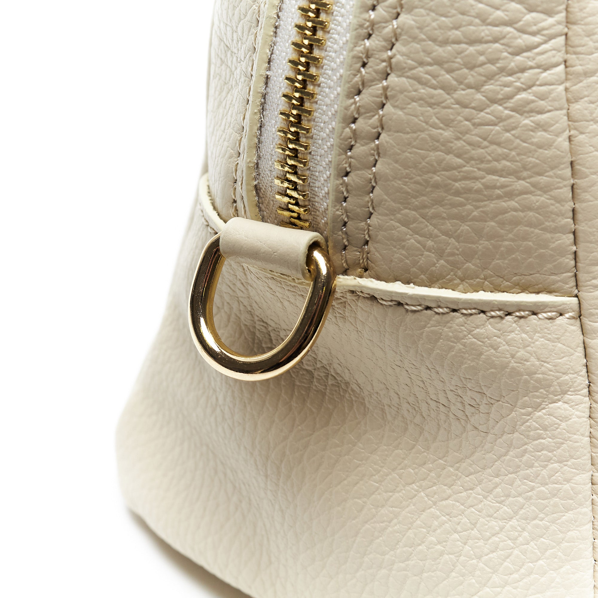 Borsa Bauletto in Pelle Pieno Fiore – Made in Italy