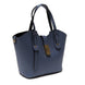Borsa a mano in vera pelle pieno fiore - Made in Italy - con tracolla