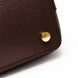 Borsa a mano in vera pelle pieno fiore - Made in Italy - con tracolla