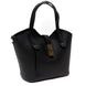 Borsa a mano in vera pelle pieno fiore - Made in Italy - con tracolla