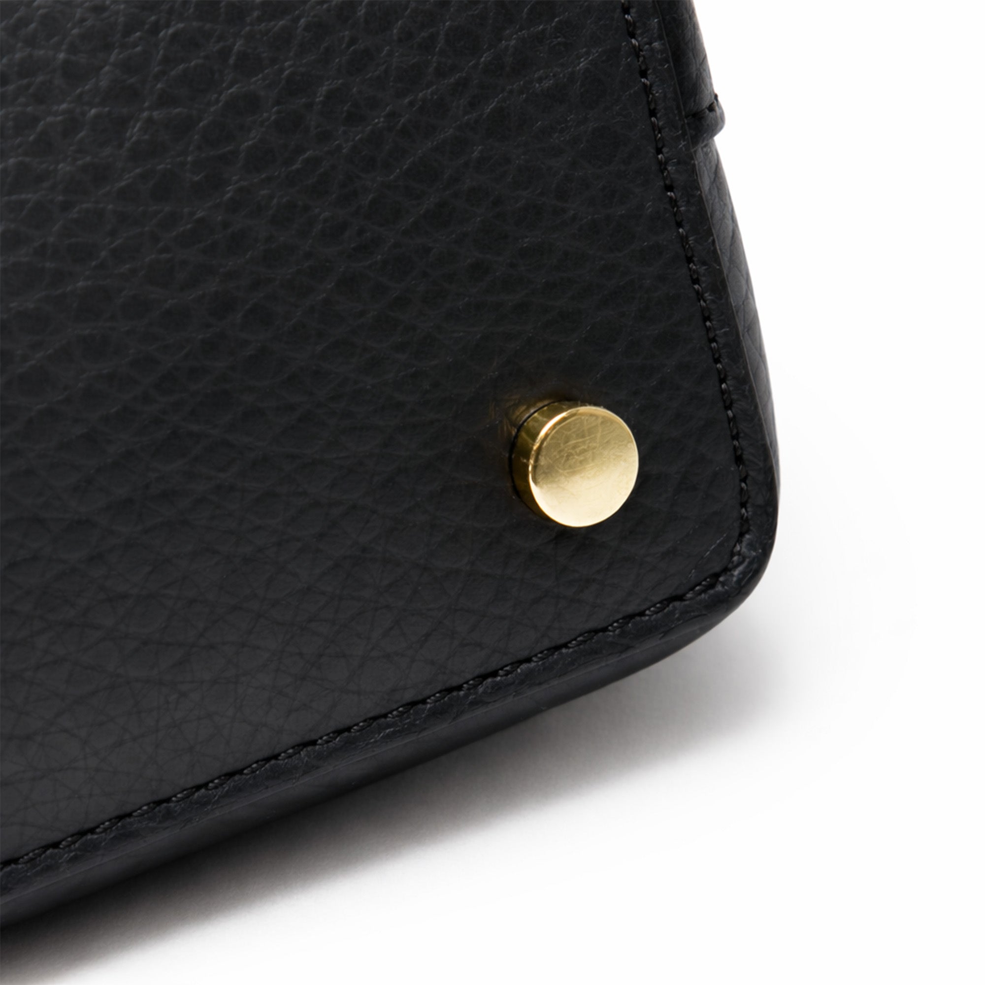 Borsa a mano in vera pelle pieno fiore - Made in Italy - con tracolla