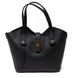 Borsa a mano in vera pelle pieno fiore - Made in Italy - con tracolla