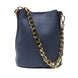 Borsa Secchiello Donna in Vera Pelle Pieno Fiore Made in Italy con Catena