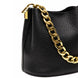 Borsa Secchiello Donna in Vera Pelle Pieno Fiore Made in Italy con Catena