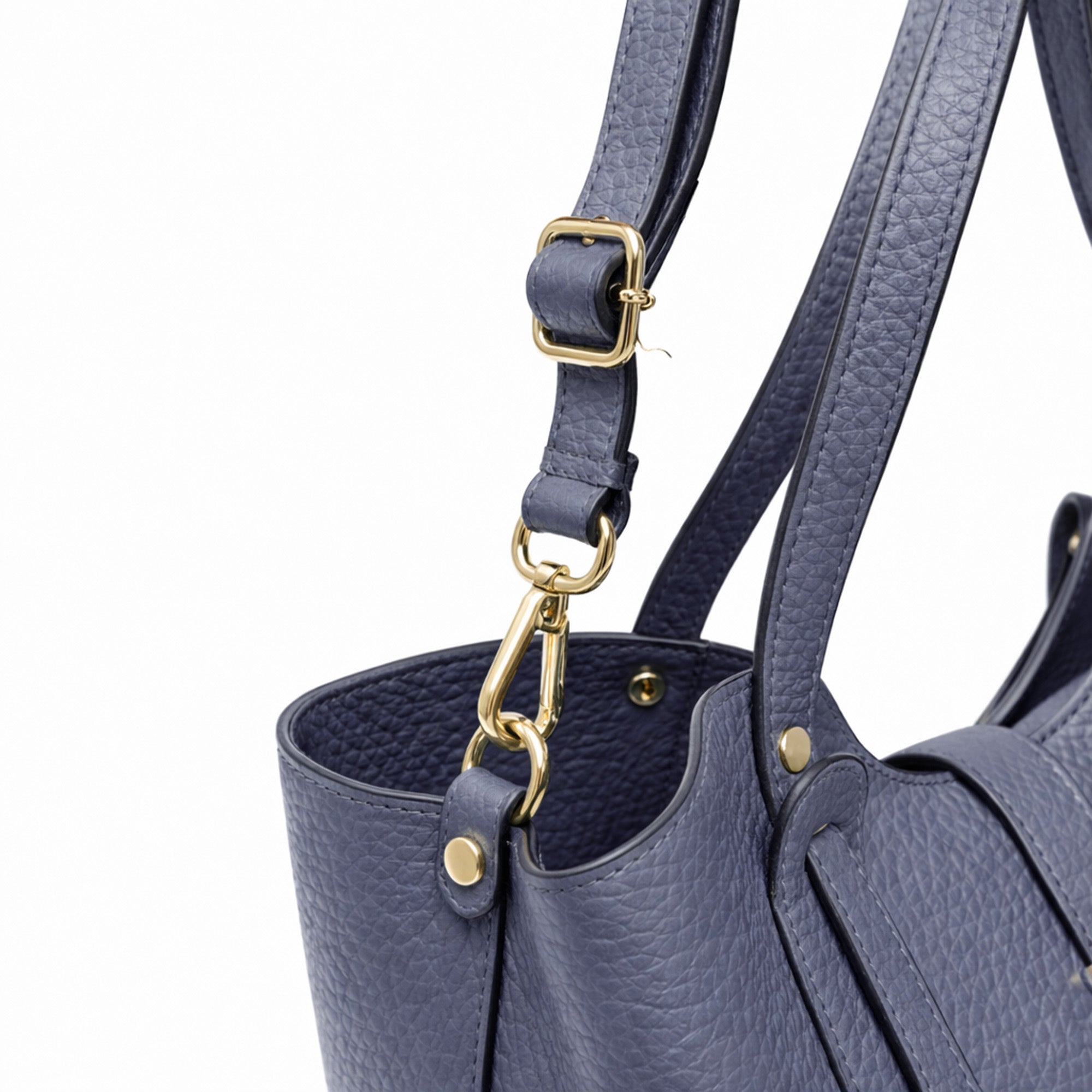 Borsa Shopper Donna in Vera Pelle Pieno Fiore | Made in Italy con Pochette
