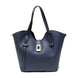 Borsa Shopper Donna in Vera Pelle Pieno Fiore | Made in Italy con Pochette